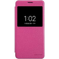 Чехол-книжка Nilkin Sparkle Pink для Xiaomi Redmi Note 5A (Розовый) — фото