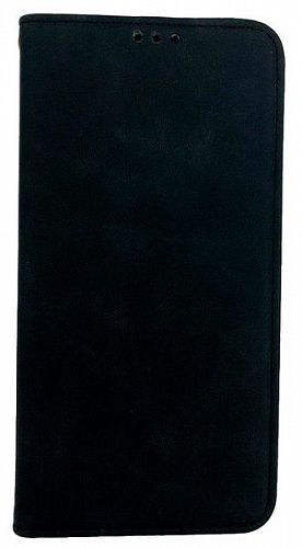 Чехол-книжка с магнитом для Redmi Note 8 Pro (Черный) — фото