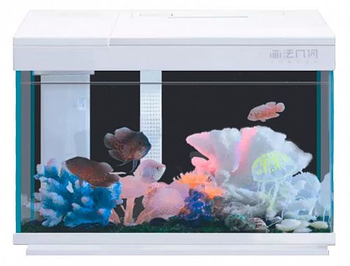 Умный аквариум Xiaomi AI Modular Aquarium 15L White (Белый) — фото