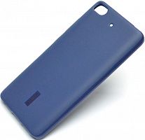 Каучуковый чехол Cherry Blue для Xiaomi Redmi 5A (Синий) — фото